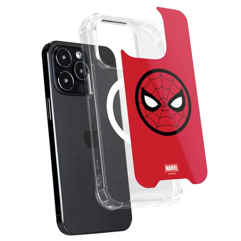 Marvel Spiderman Spiderman Emblem iPhone 15 Pro MagSafe Case